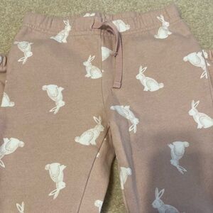 Carter's Pink Bunny sweatpants